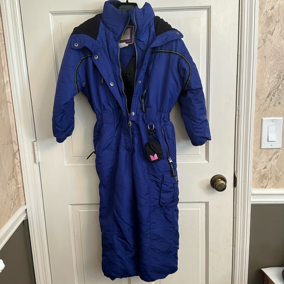 Couloir Blue Snowsuit size 6X